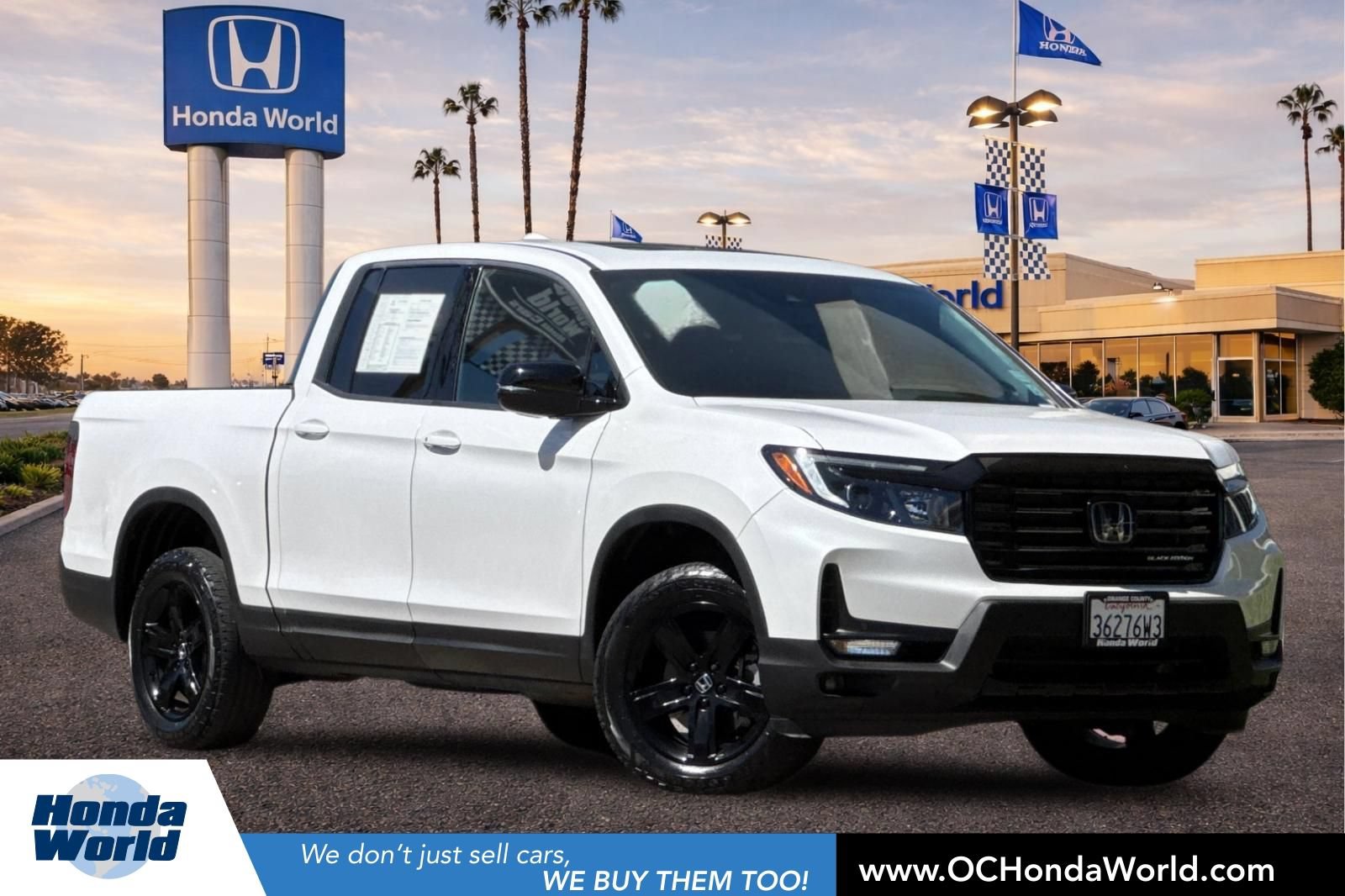 Certified 2023 Honda Ridgeline Black Edition