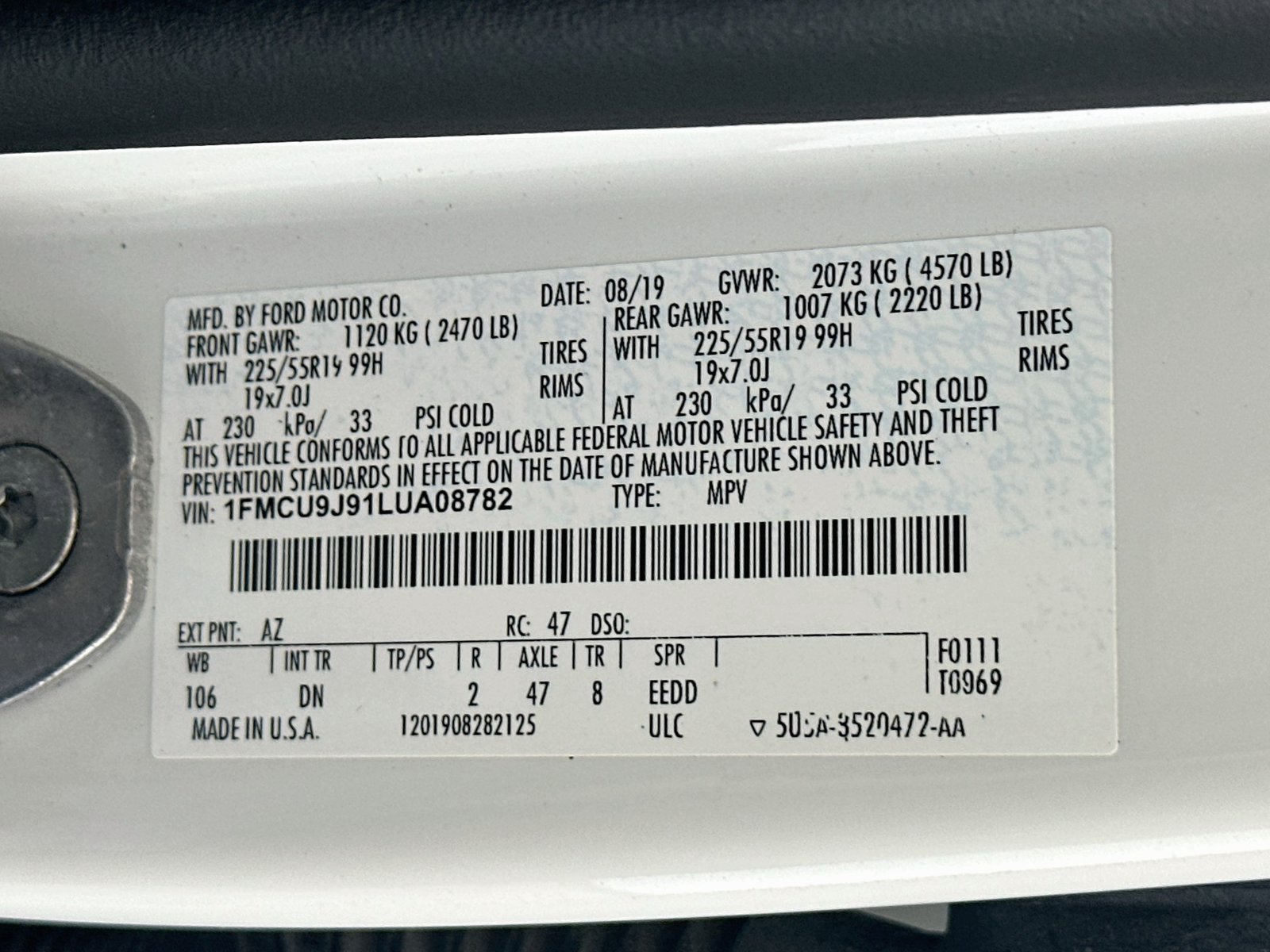 Used 2020 Ford Escape Titanium AWD/4WD image 32