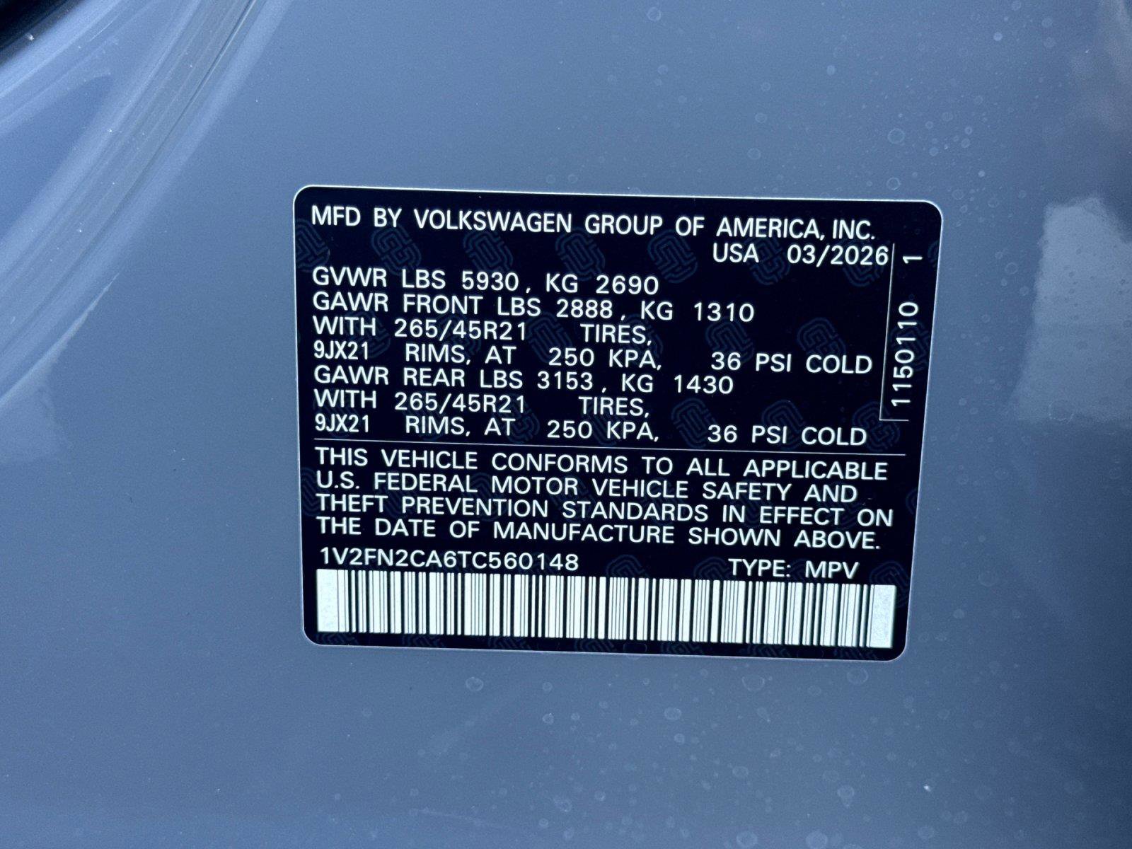 New 2026 Volkswagen Atlas SEL Premium R-Line image 29