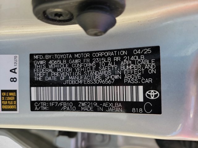 Used 2025 Toyota Corolla LE FWD image 29