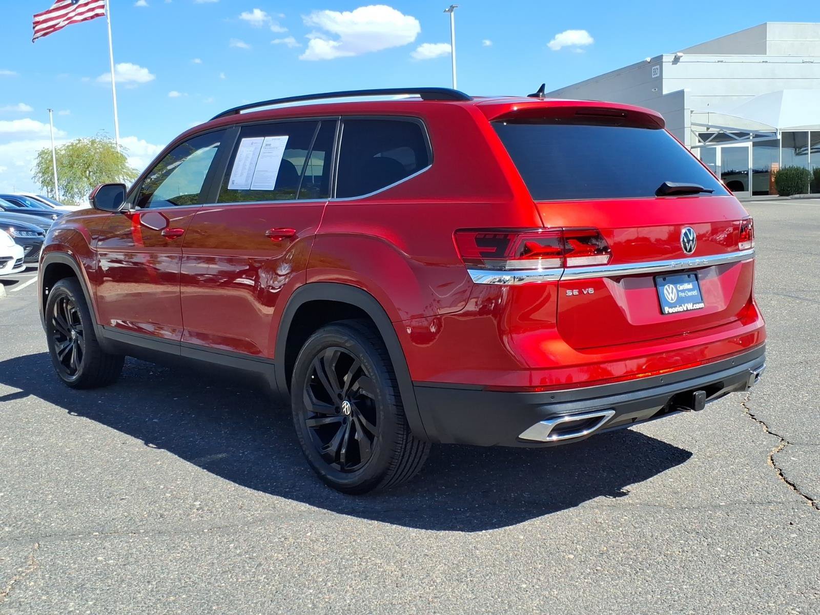 Certified 2022 Volkswagen Atlas SE w/ Panoramic Sunroof Package FWD image 5