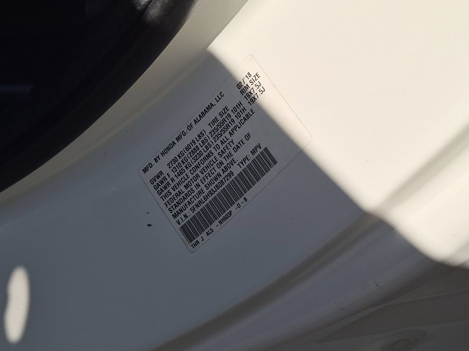 Used 2018 Honda Odyssey Elite image 35
