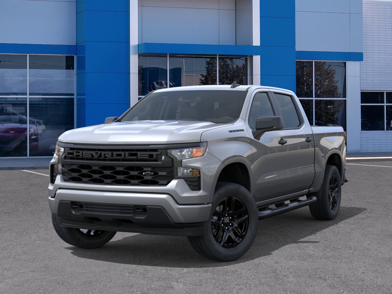 New 2026 Chevrolet Silverado 1500 Custom w/ LPO, Dark Essentials Package AWD/4WD image 6