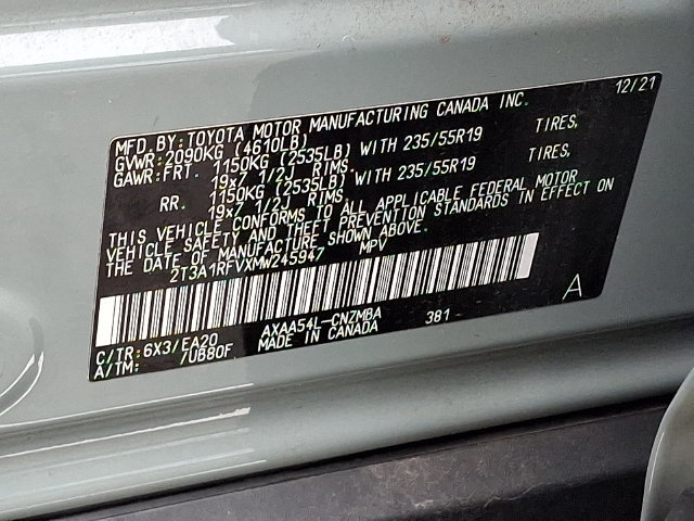 Certified 2021 Toyota RAV4 XLE Premium AWD/4WD image 17