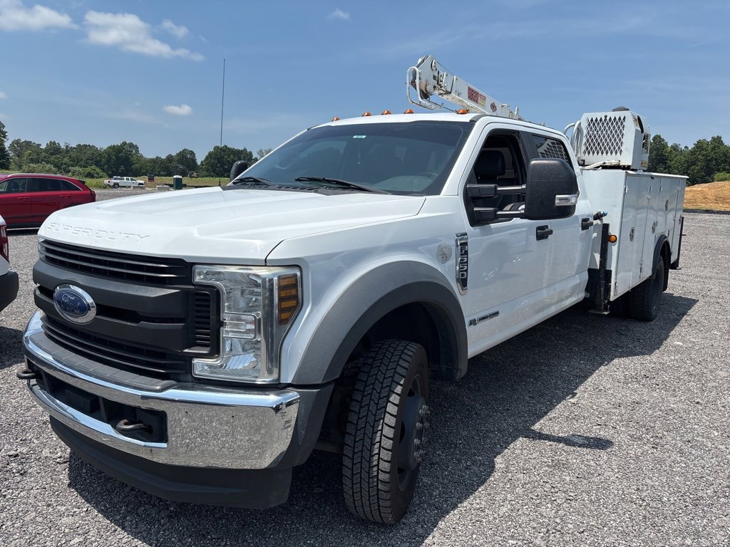 Used 2018 Ford F550 4x4 Crew Cab Super Duty w/ Power Equipment Group