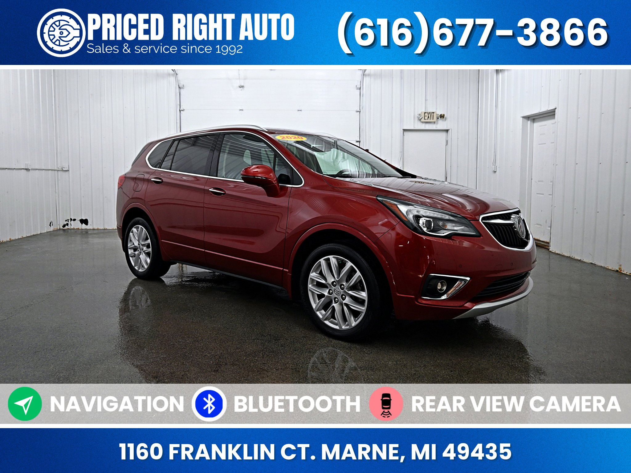 Used 2020 Buick Envision Premium w/ Driver Confidence Package