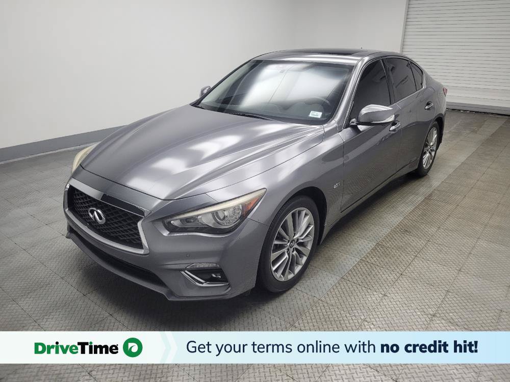 Used 2018 INFINITI Q50 Luxe w/ Essential Package (2.0T Luxe) RWD image 1