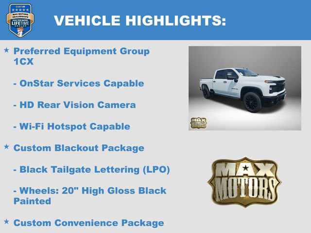 New 2025 Chevrolet Silverado 2500 Custom w/ Custom Value Package image 27