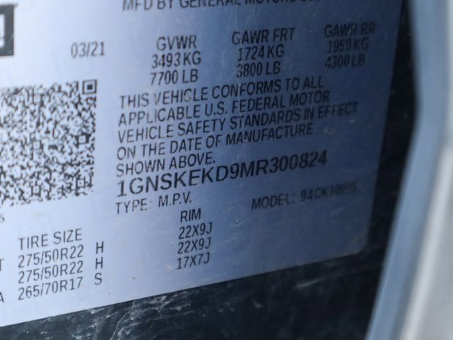 Used 2021 Chevrolet Suburban RST w/ Luxury Package image 47