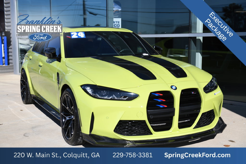 Used 2024 BMW M3 Competition w/ Executive Package RWD image 2