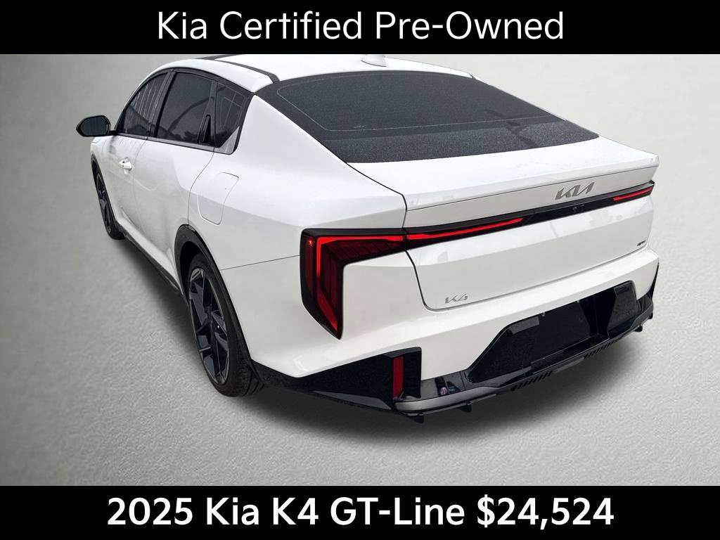 Certified 2025 Kia K4 GT-Line w/ GT-Line Sunroof Package FWD image 6