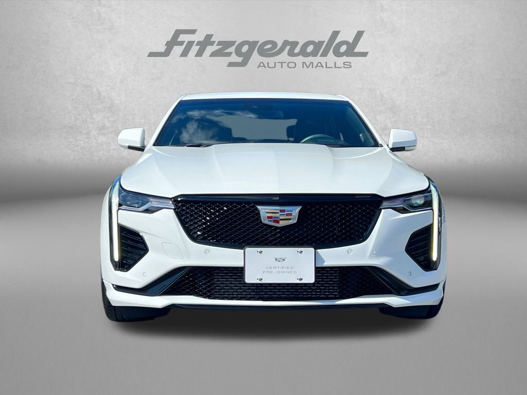 Certified 2024 Cadillac CT4 V w/ LPO, Blue Accent Package RWD image 6