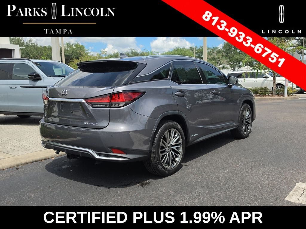 Used 2020 Lexus RX 450h AWD w/ Luxury Package image 4