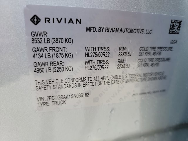 Used 2025 Rivian R1T Adventure AWD/4WD image 20