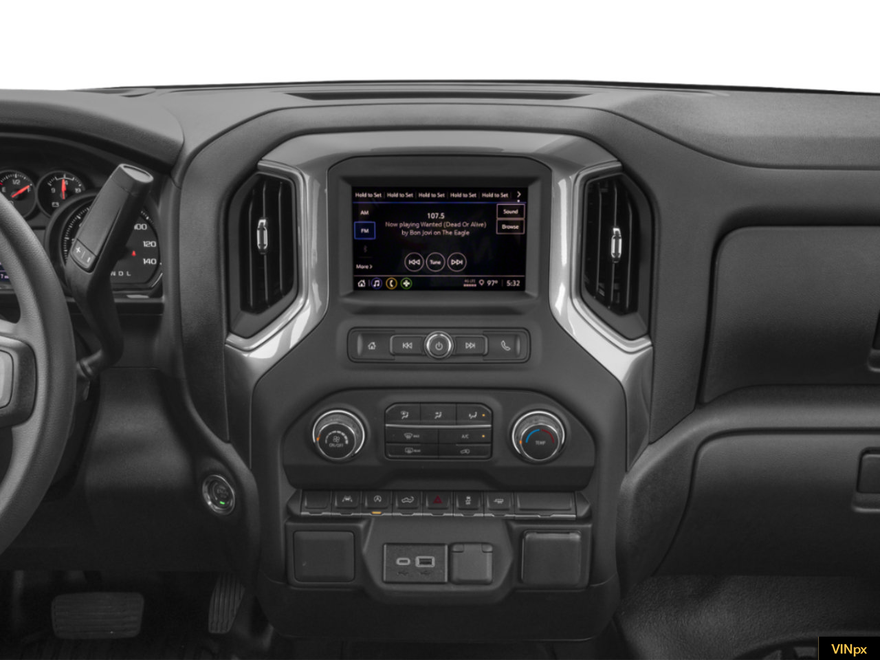 New 2026 Chevrolet Silverado 1500 Custom w/ Turbomax Blackout Package RWD image 8