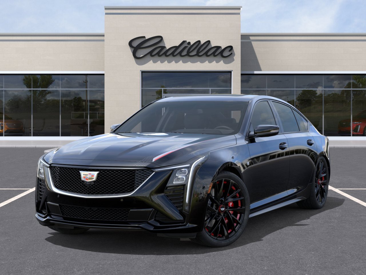 New 2026 Cadillac CT5 Sport w/ LPO, Red Accent Package AWD/4WD image 26