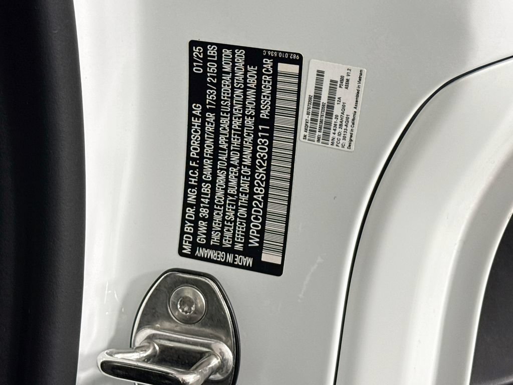 Certified 2025 Porsche 718 Boxster GTS RWD image 29