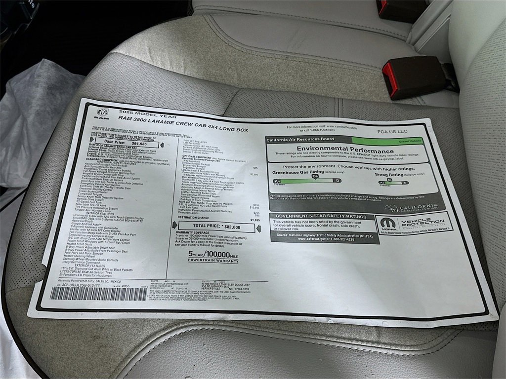 New 2025 RAM 3500 Laramie image 21