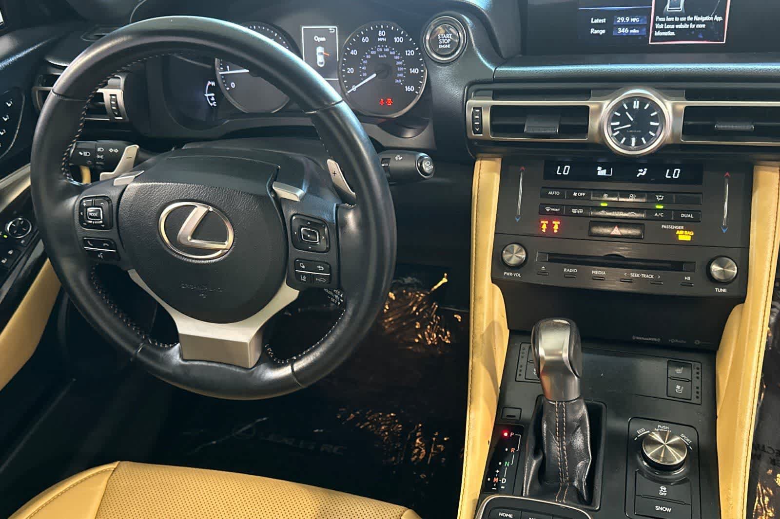Used 2019 Lexus RC 300 w/ Premium Package RWD image 15