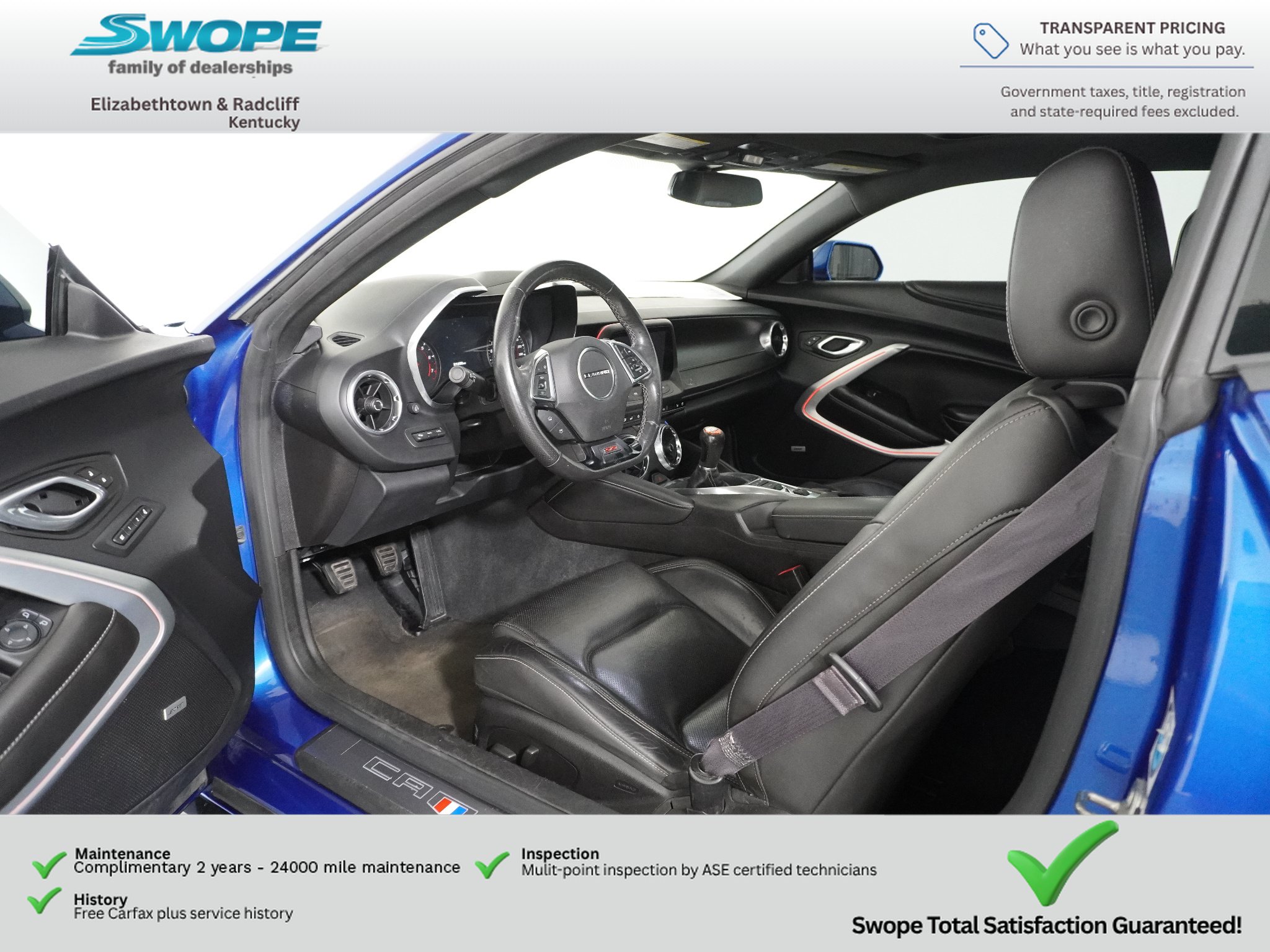 Used 2016 Chevrolet Camaro SS RWD image 12