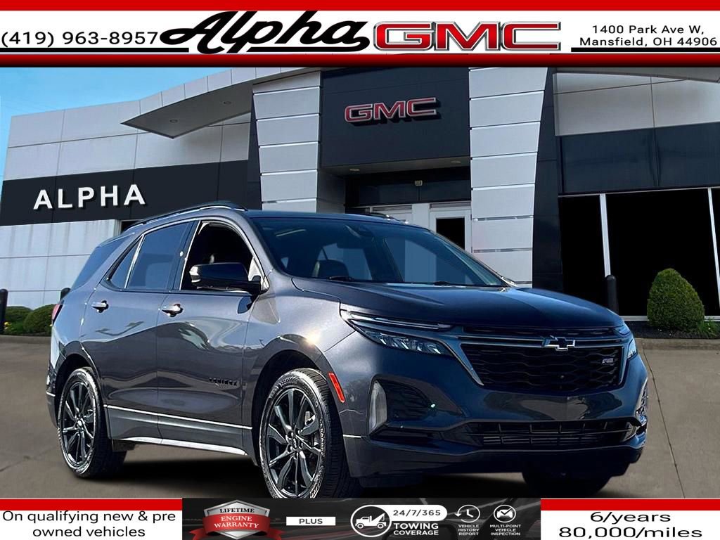 Used 2022 Chevrolet Equinox RS w/ RS Leather Package