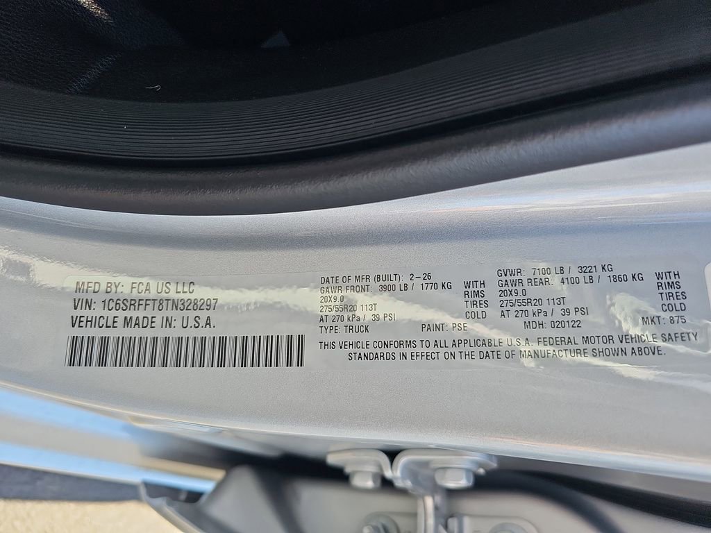 New 2026 RAM 1500 4x4 Crew Cab image 42