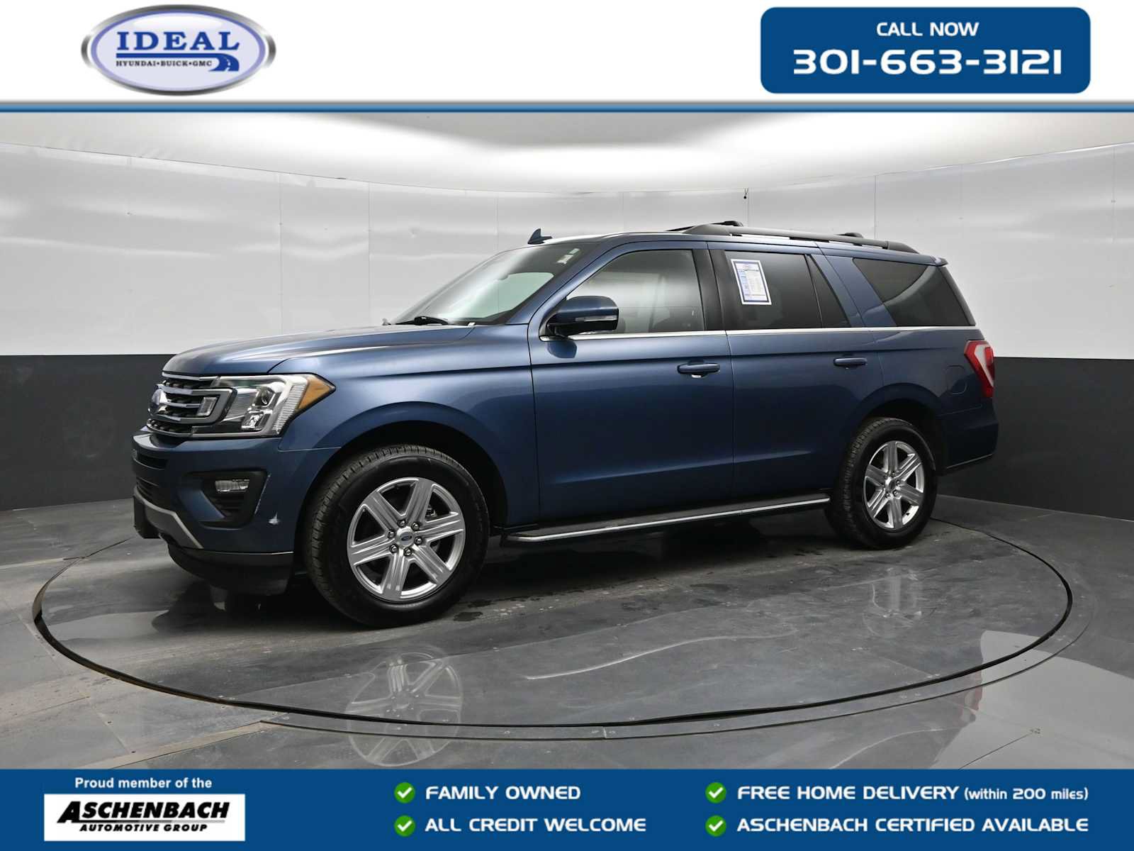 Used 2020 Ford Expedition XLT w/ Equipment Group 202A AWD/4WD image 1