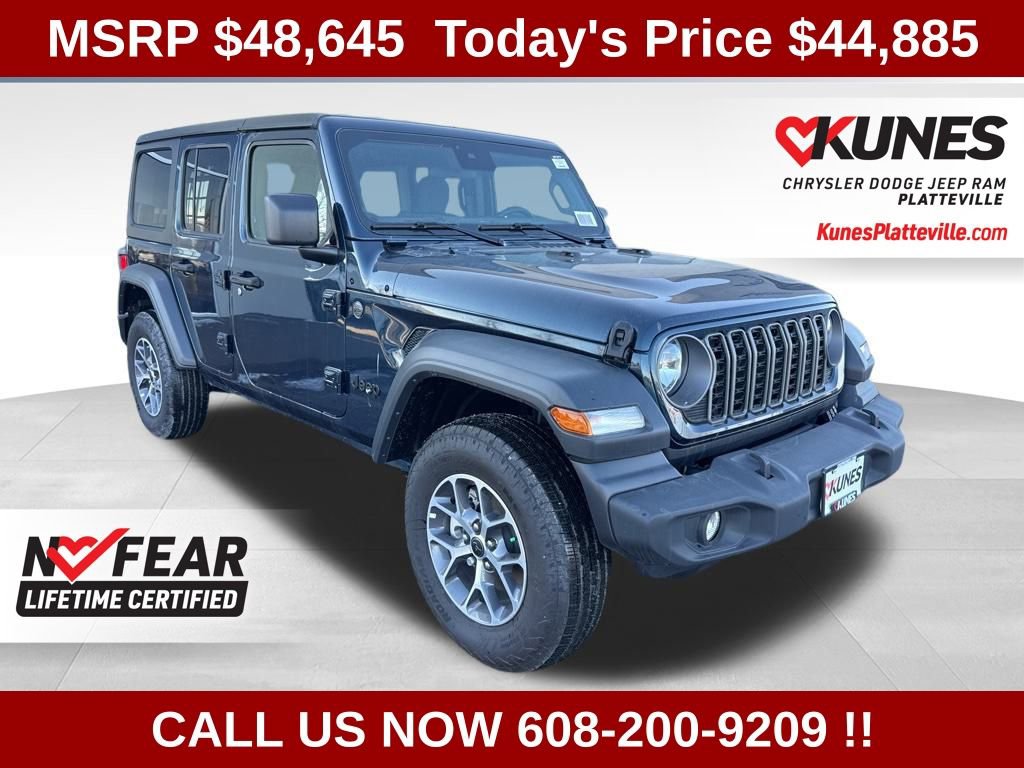 New 2025 Jeep Wrangler Sport S image 1