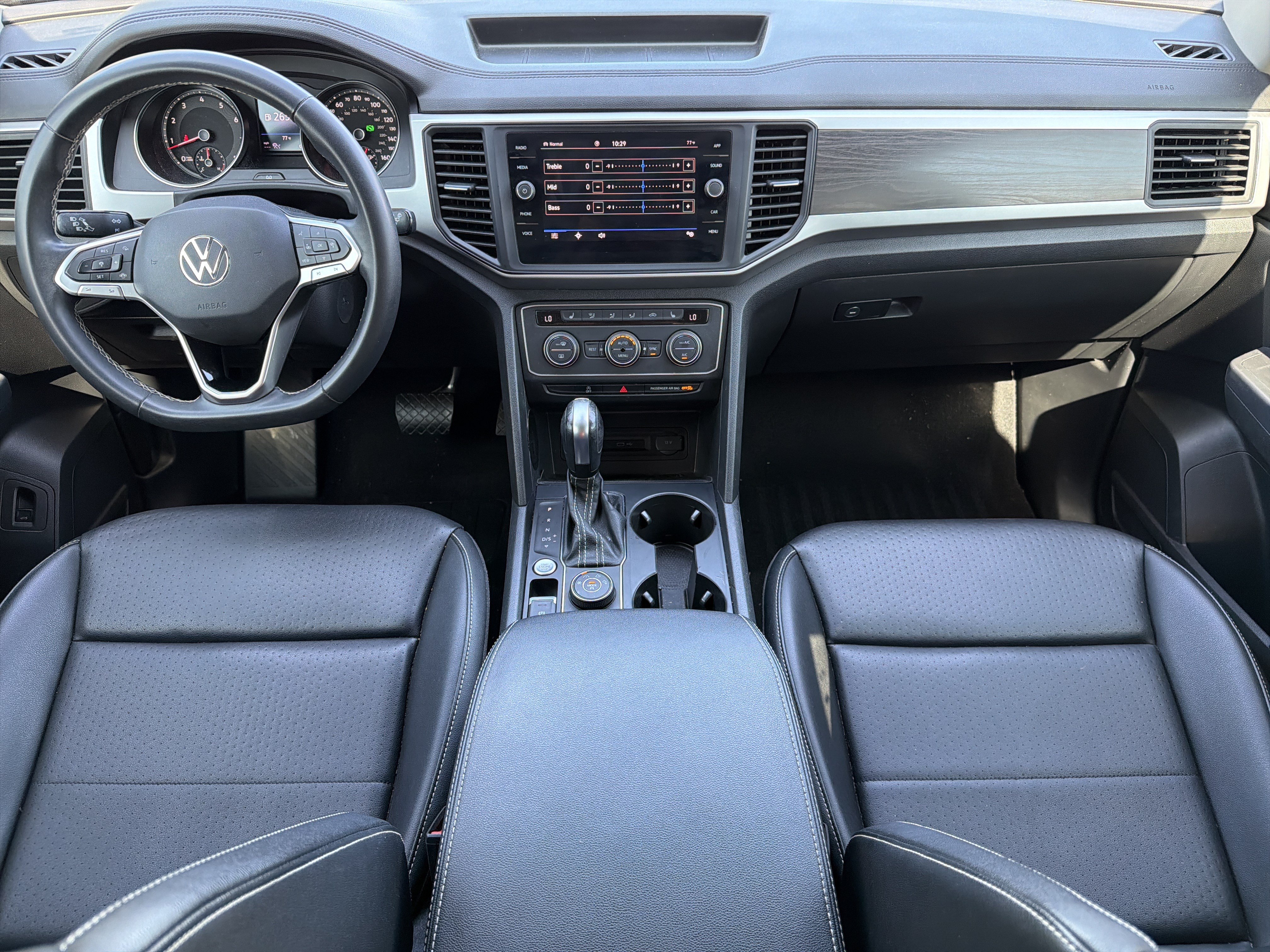 Used 2021 Volkswagen Atlas SE AWD/4WD image 3