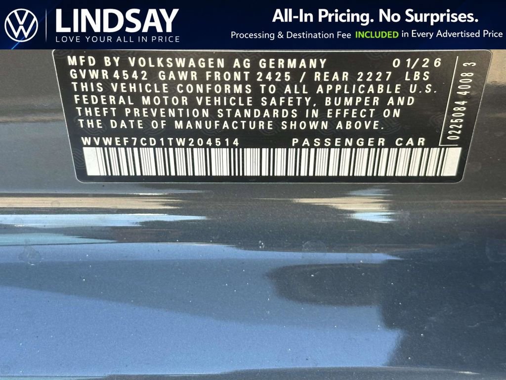 New 2026 Volkswagen Golf w/ Euro Style Package image 21