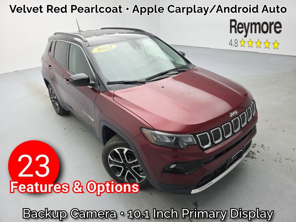 Used 2022 Jeep Compass Limited AWD/4WD image 1