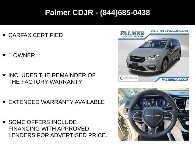 Certified 2024 Chrysler Pacifica Limited FWD image 30