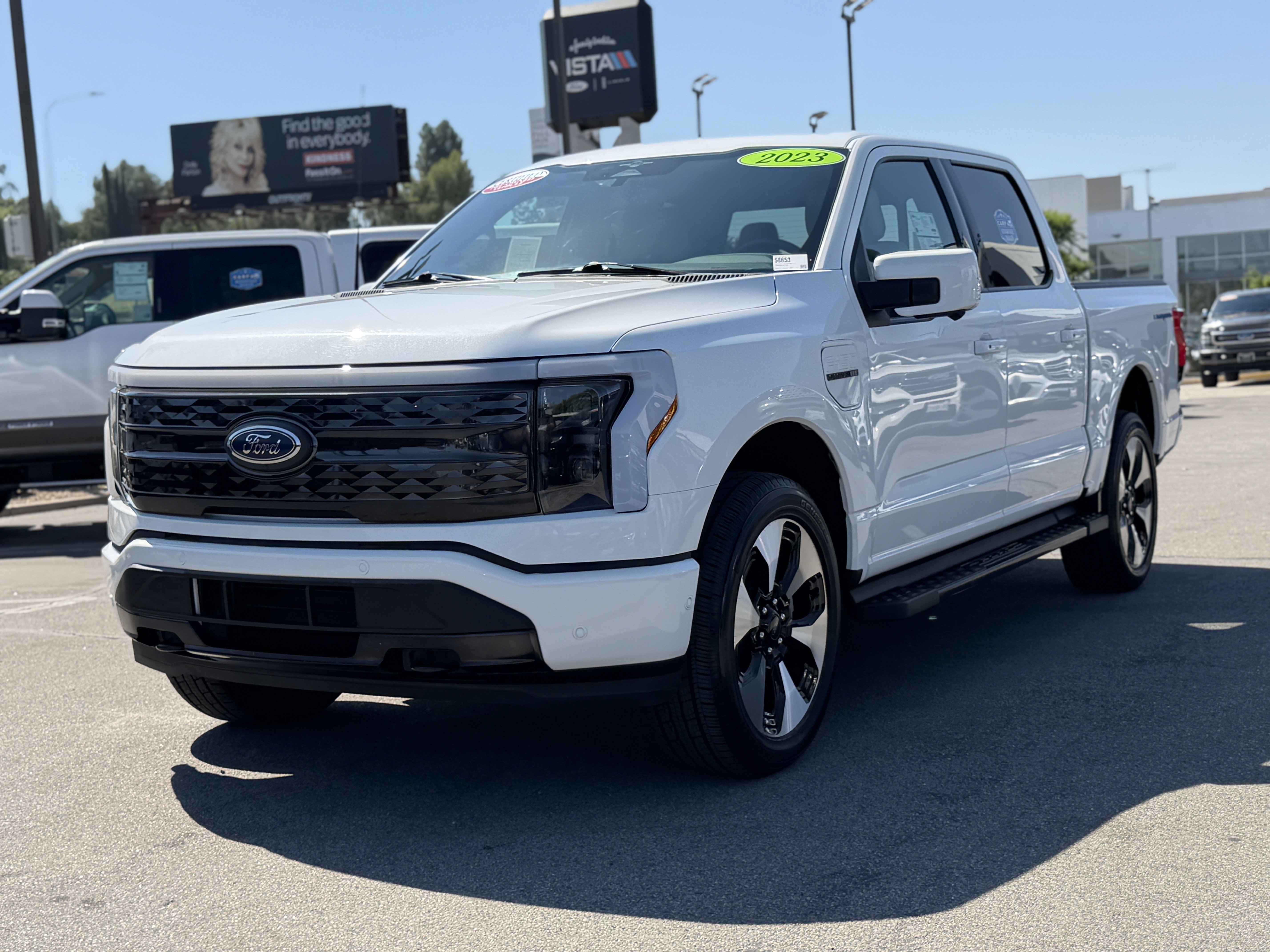 Certified 2023 Ford F150 Lightning Platinum image 3