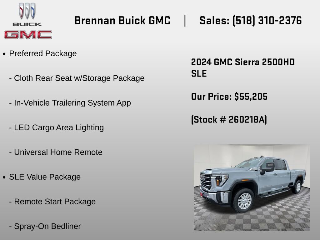 Used 2024 GMC Sierra 2500 SLE w/ SLE Value Package; AWD/4WD image 18