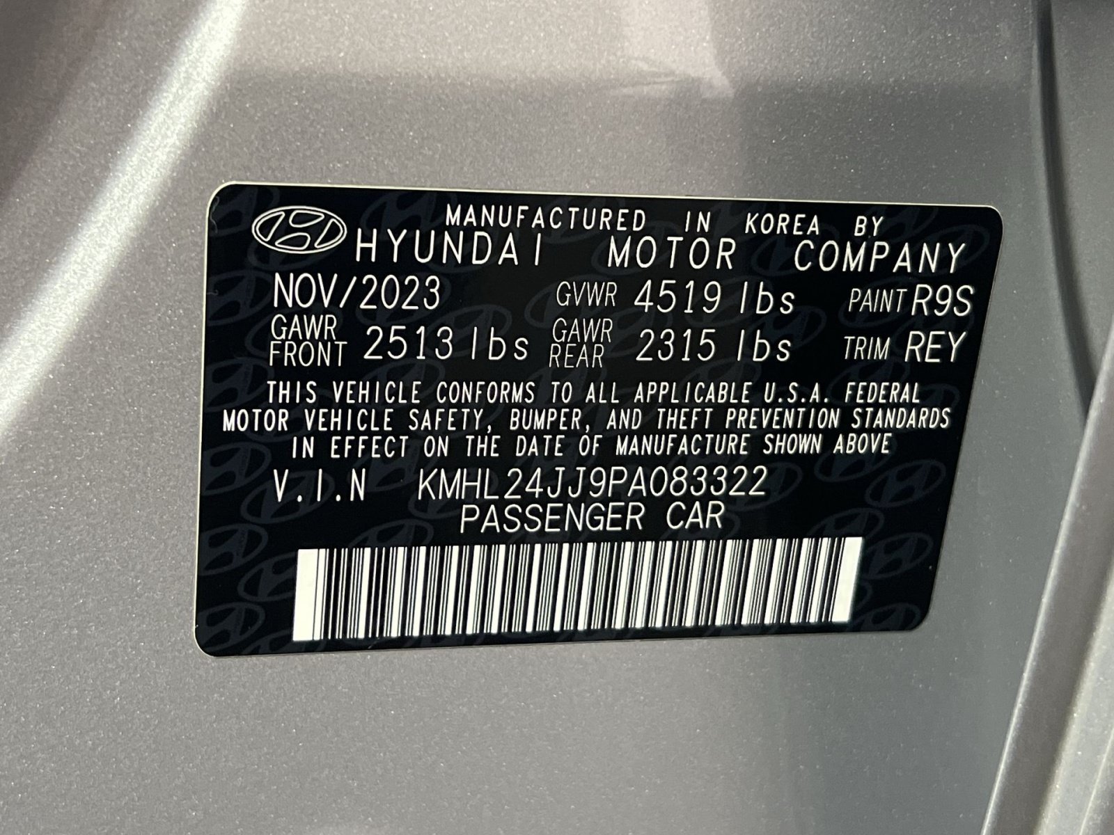 Used 2023 Hyundai Sonata Blue FWD image 30