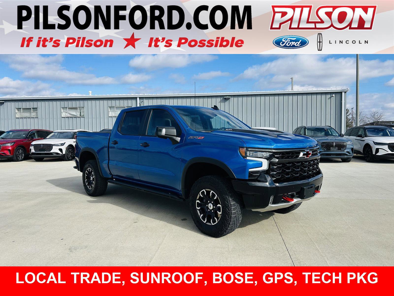 Used 2022 Chevrolet Silverado 1500 ZR2 w/ Technology Package image 1