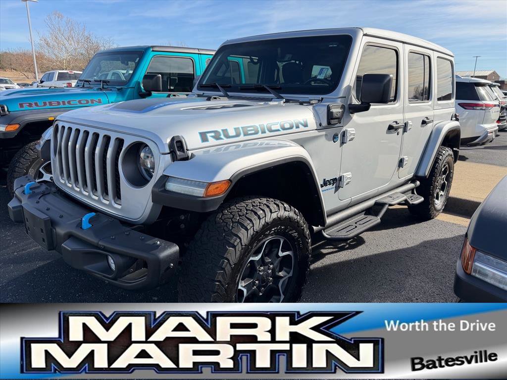 Used 2023 Jeep Wrangler Unlimited Rubicon 4xe w/ Steel Bumper Group image 1