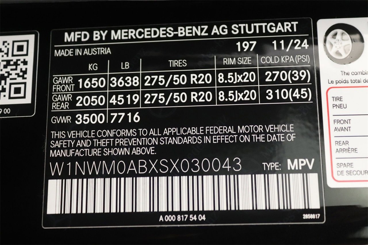 New 2025 Mercedes-Benz G 580 w/ EQ Technology image 15