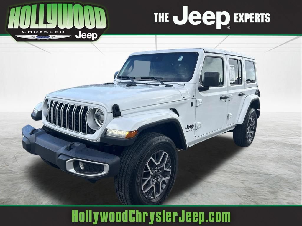 Used 2025 Jeep Wrangler Unlimited Sahara AWD/4WD image 1
