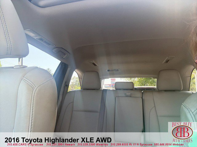Used 2016 Toyota Highlander XLE w/ Protection Package #3 AWD/4WD image 20