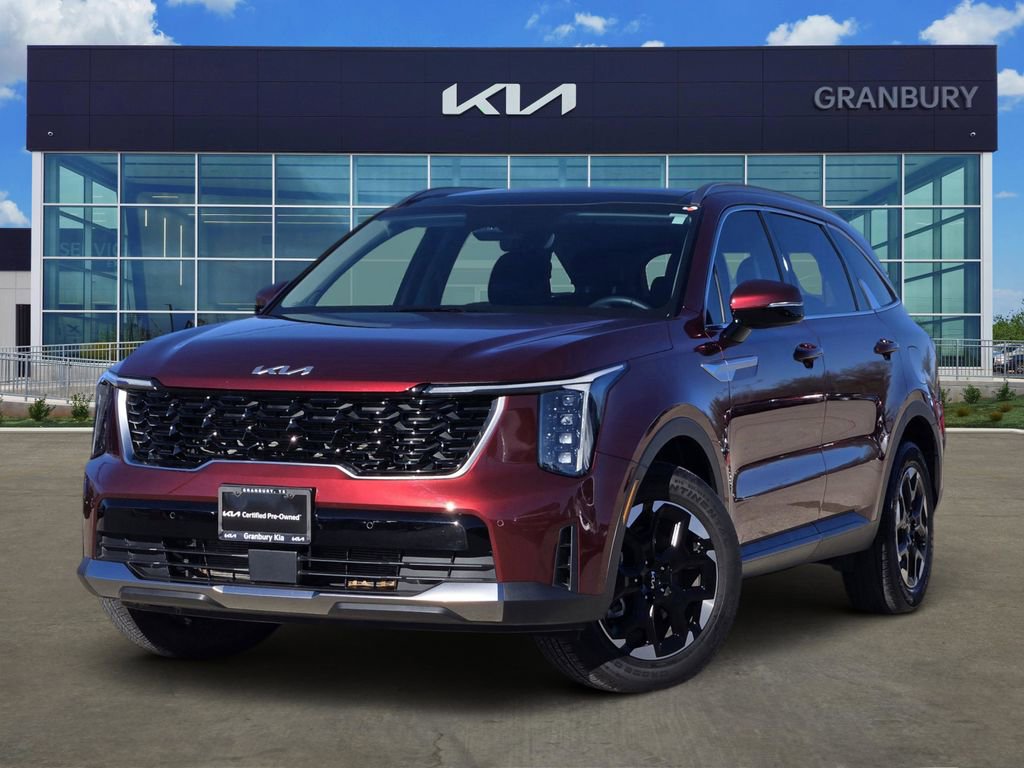 Certified 2025 Kia Sorento S w/ Panoramic Sunroof Package