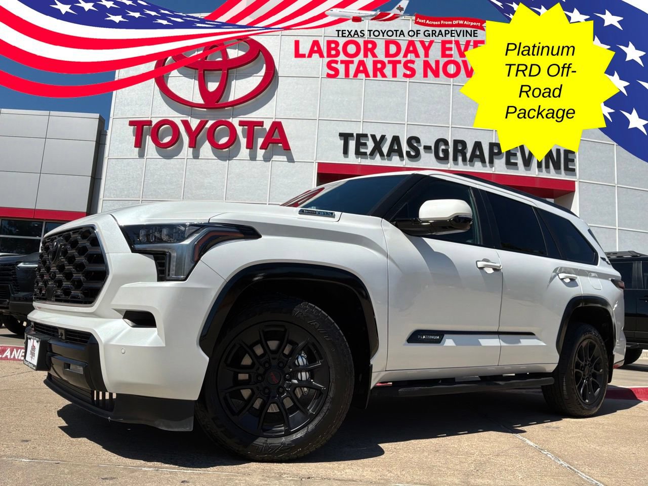 Used 2024 Toyota Sequoia Platinum w/ TRD Off-Road Package
