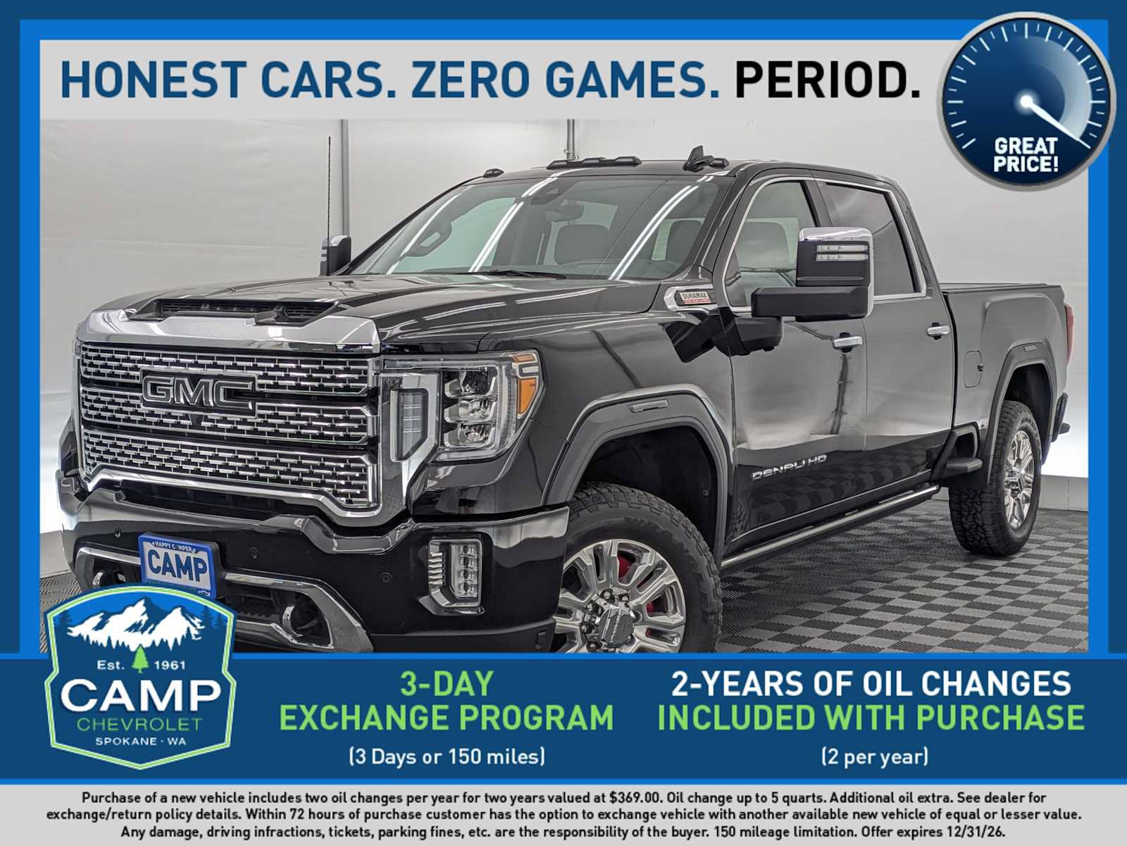 Used 2021 GMC Sierra 2500 Denali w/ Denali Ultimate Package