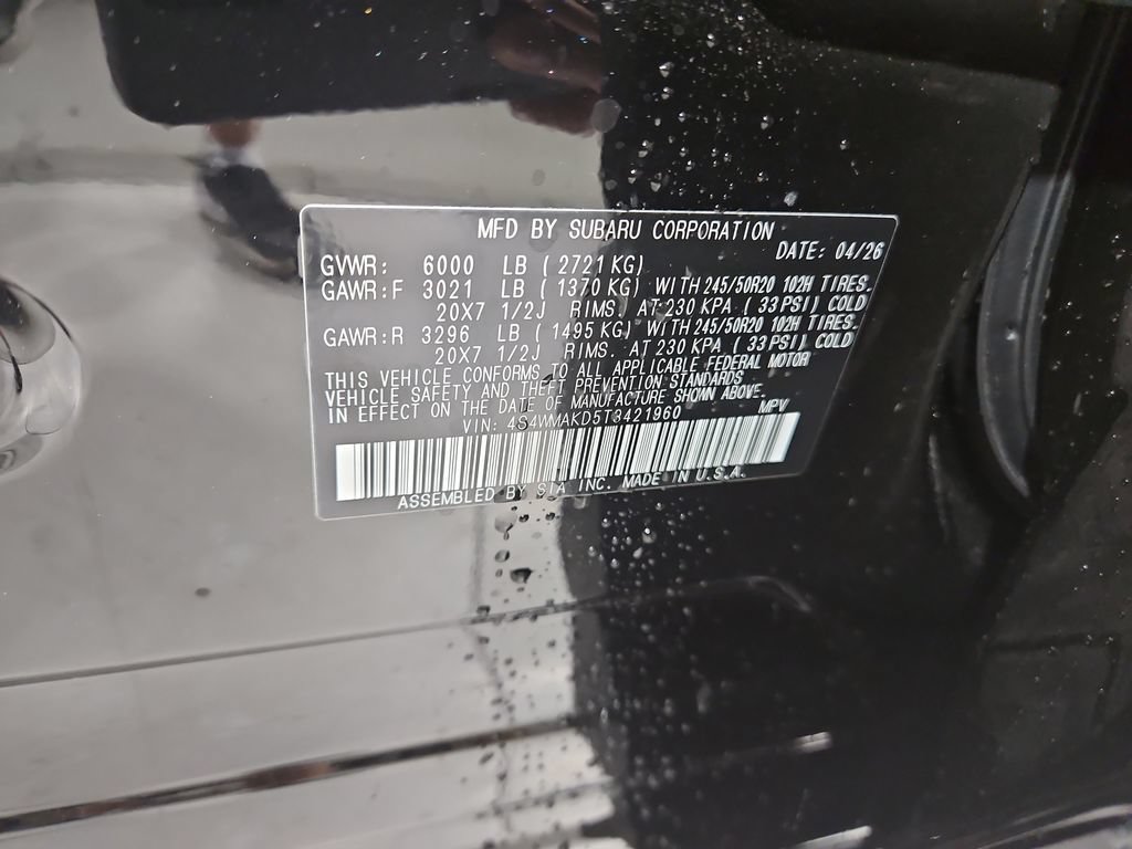 New 2026 Subaru Ascent Touring AWD/4WD image 28
