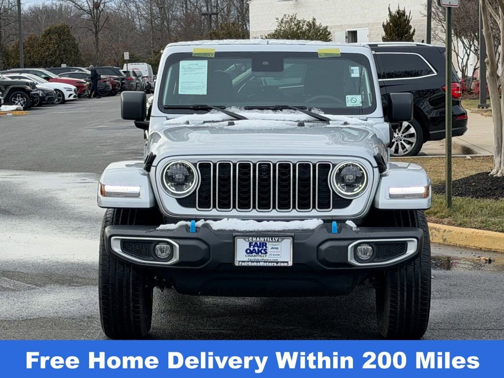 Used 2024 Jeep Wrangler Unlimited Sahara w/ Technology Group image 3
