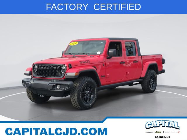 Certified 2024 Jeep Gladiator Sport video 1