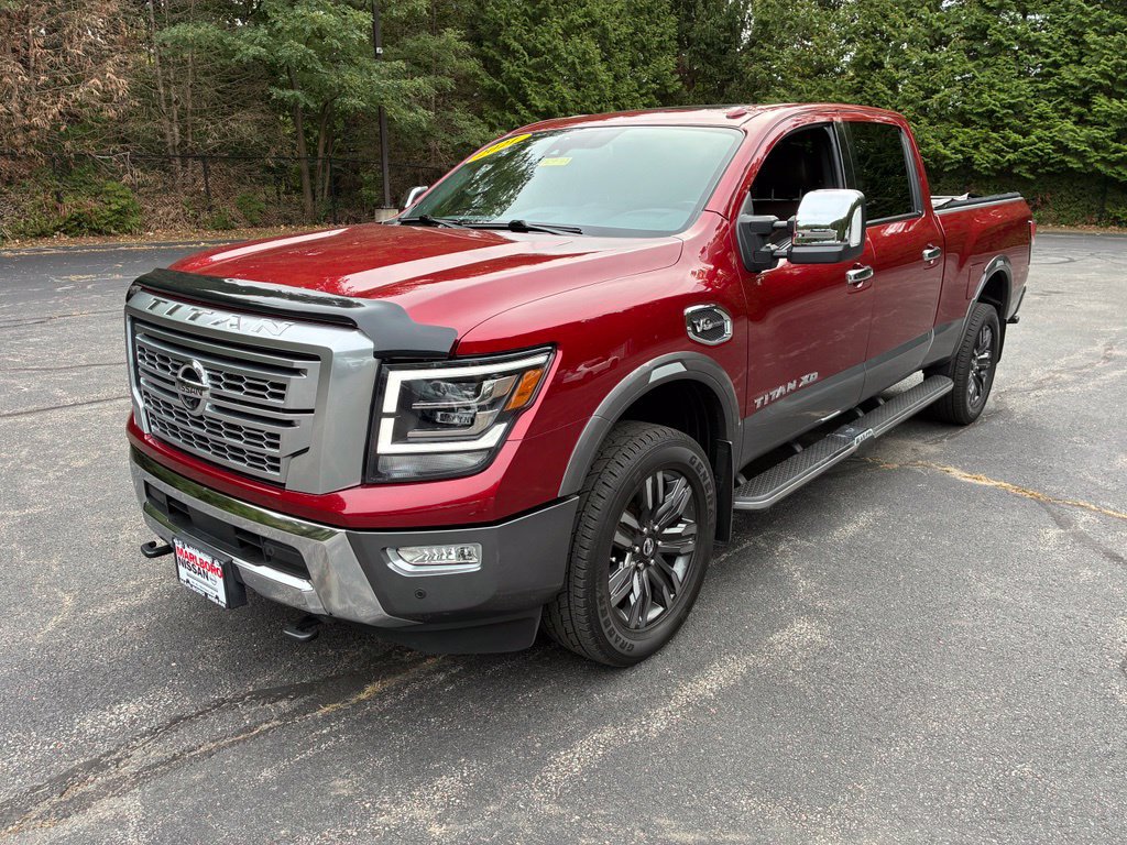 Certified 2021 Nissan Titan Platinum Reserve w/ Moonroof Package AWD/4WD image 3