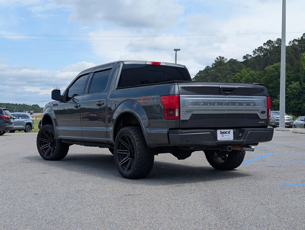 Used 2018 Ford F150 Platinum w/ Equipment Group 701A Luxury AWD/4WD image 3