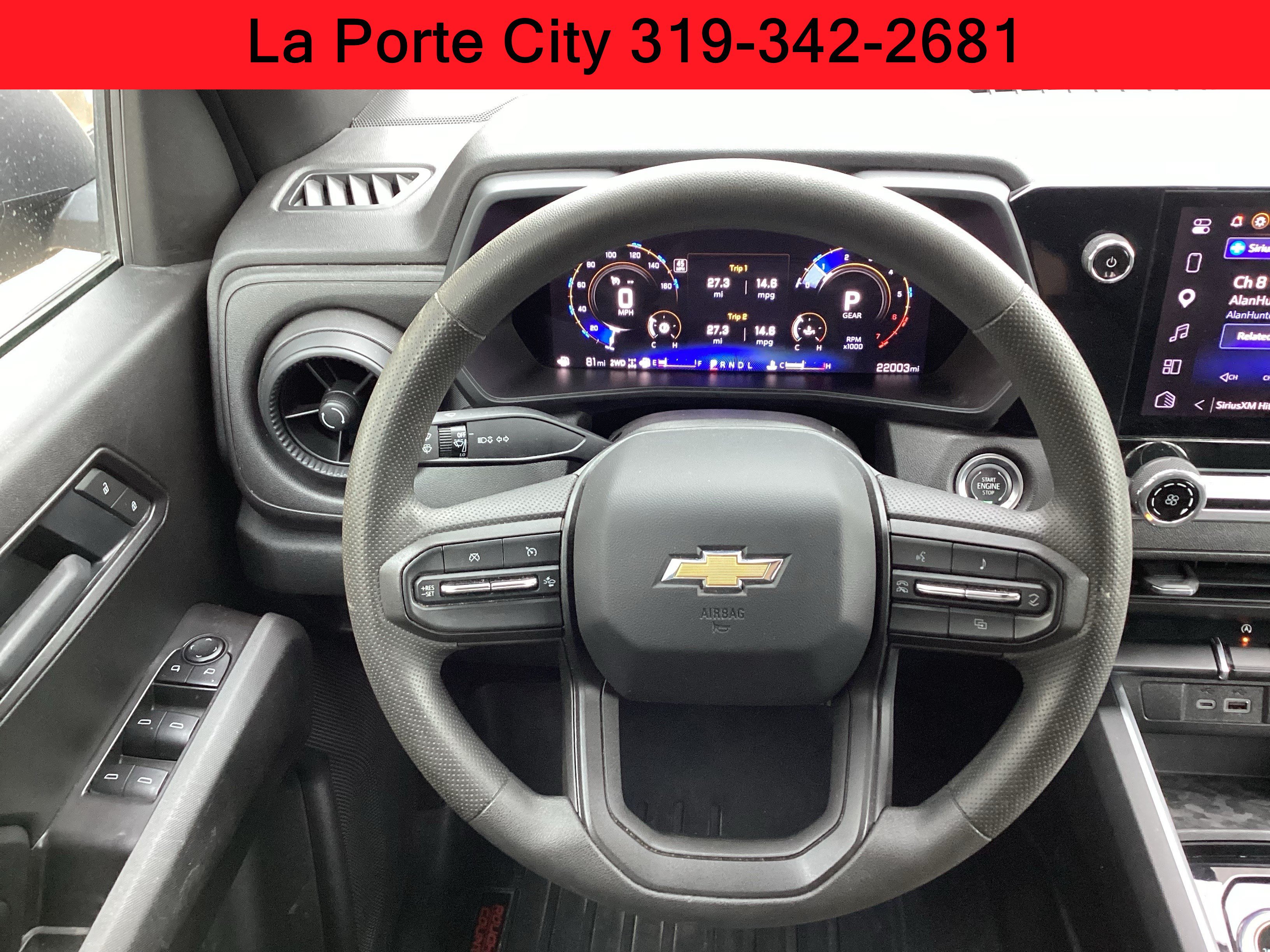 Used 2025 Chevrolet Colorado W/T w/ Advanced Trailering Package AWD/4WD image 13