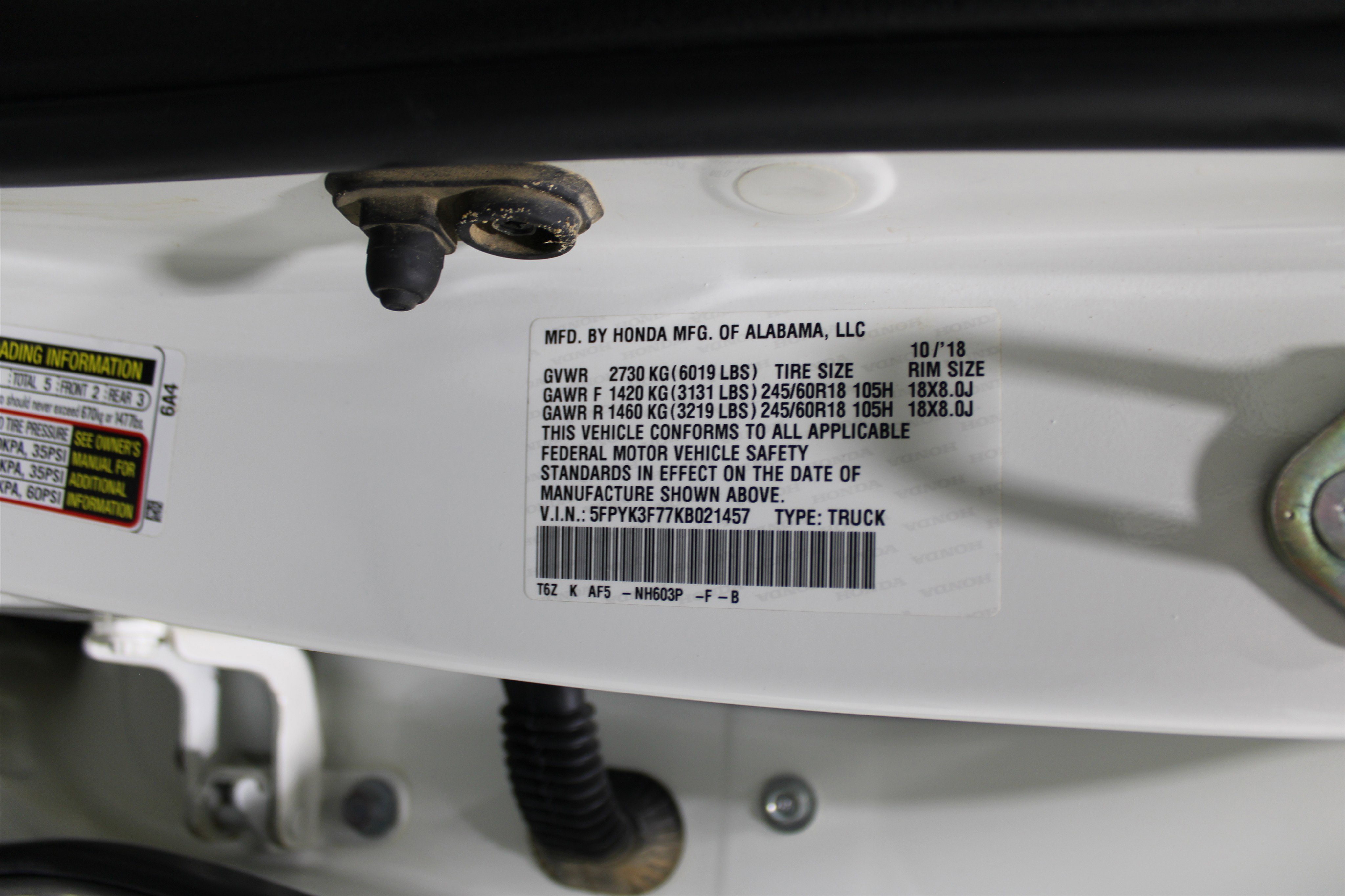 Used 2019 Honda Ridgeline RTL-E image 39